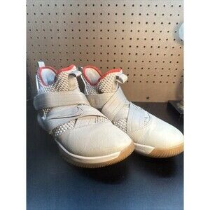 Nike Lebron Soldier 12 Light Bone Basketball Shoes Mens Size 11.5 A02609-002